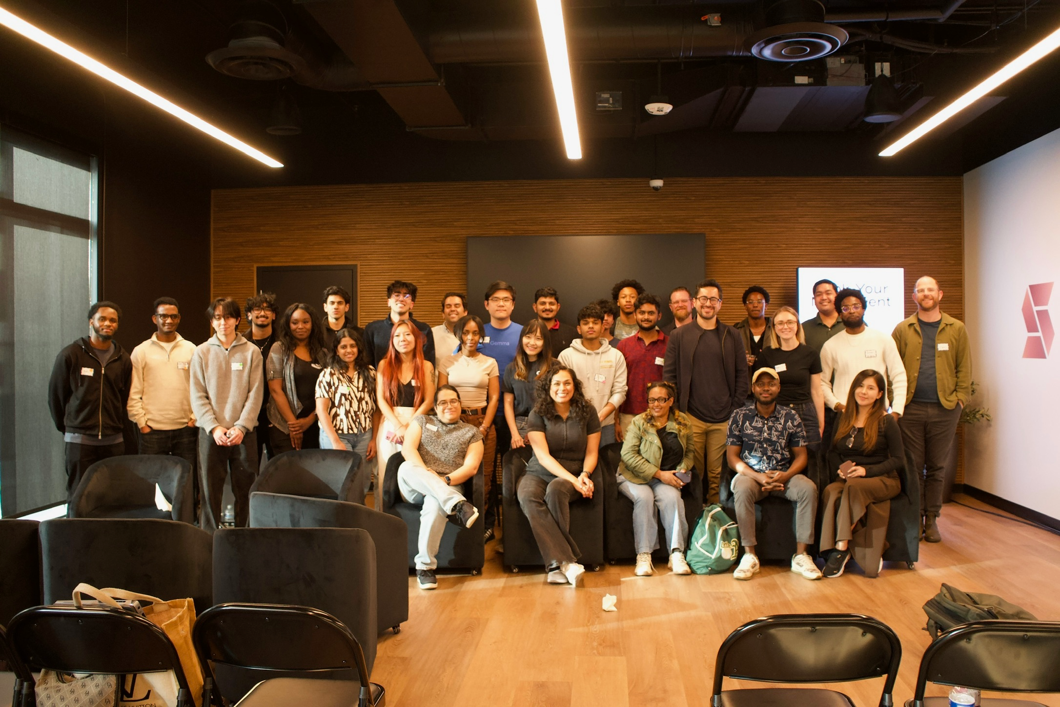 Code & Capital - the whole room, April 2026
